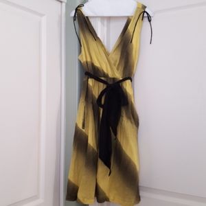 Anthropologie Maeve yellow sundress